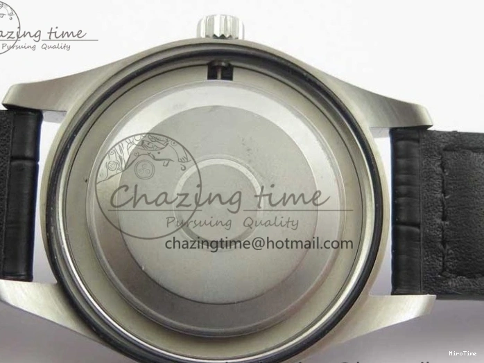 MIROTIME 0504 Affordable Mark XVII IW326501 FKF 1:1 Best Edition Black Dial on Black Leather Strap 7131